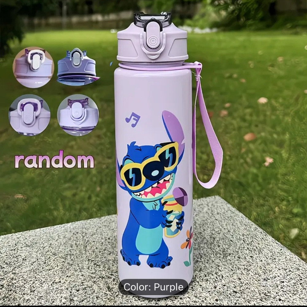 NWT Purple STITCH Water Bottle 27oz